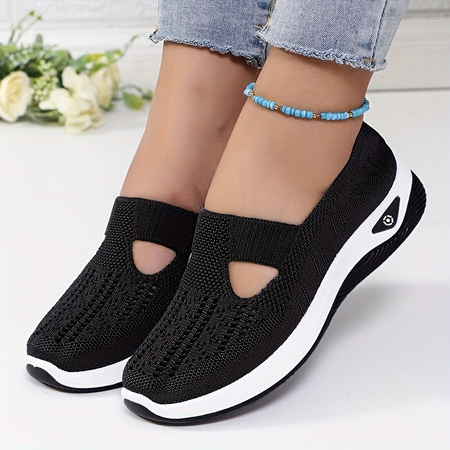 Women’s Breathable Mesh Walking Shoes – Lightweight Casual Sneakers